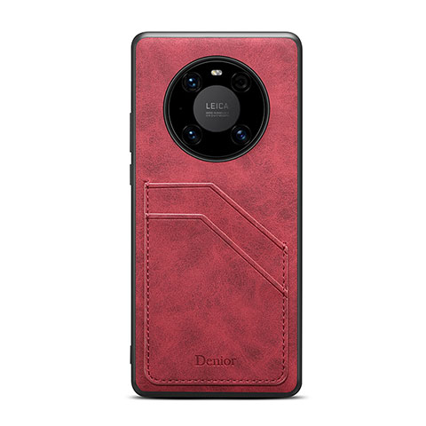 Handyhülle Hülle Luxus Leder Schutzhülle MT3 für Huawei Mate 50 Pro Rot