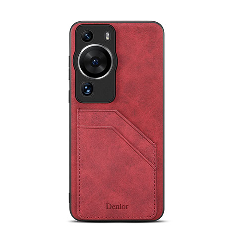 Handyhülle Hülle Luxus Leder Schutzhülle MT3 für Huawei P60 Pro Rot