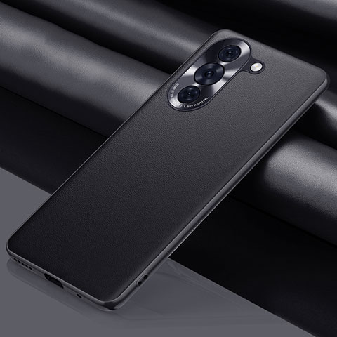 Handyhülle Hülle Luxus Leder Schutzhülle QK1 für Huawei Nova 10 Pro Schwarz