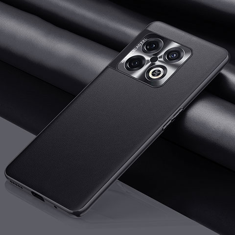 Handyhülle Hülle Luxus Leder Schutzhülle QK1 für OnePlus 10 Pro 5G Schwarz