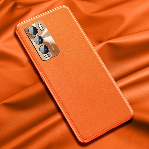 Handyhülle Hülle Luxus Leder Schutzhülle QK1 für Realme GT Master Explorer 5G Orange