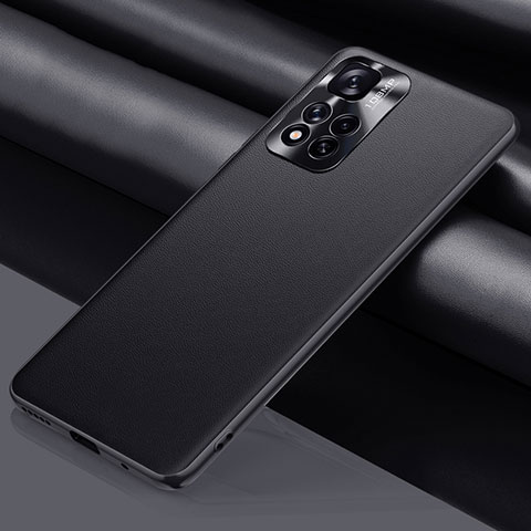 Handyhülle Hülle Luxus Leder Schutzhülle QK1 für Xiaomi Mi 11i 5G (2022) Schwarz