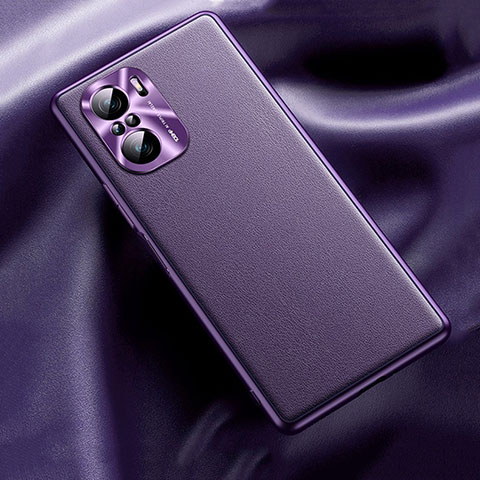 Handyhülle Hülle Luxus Leder Schutzhülle QK1 für Xiaomi Mi 11i 5G Violett