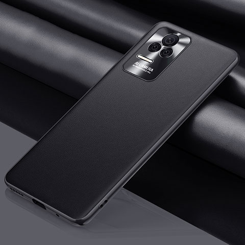 Handyhülle Hülle Luxus Leder Schutzhülle QK1 für Xiaomi Poco F4 5G Schwarz