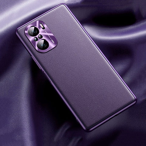 Handyhülle Hülle Luxus Leder Schutzhülle QK1 für Xiaomi Redmi K40 Pro+ Plus 5G Violett