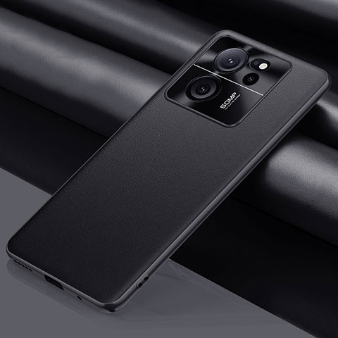 Handyhülle Hülle Luxus Leder Schutzhülle QK1 für Xiaomi Redmi K60 Ultra 5G Schwarz