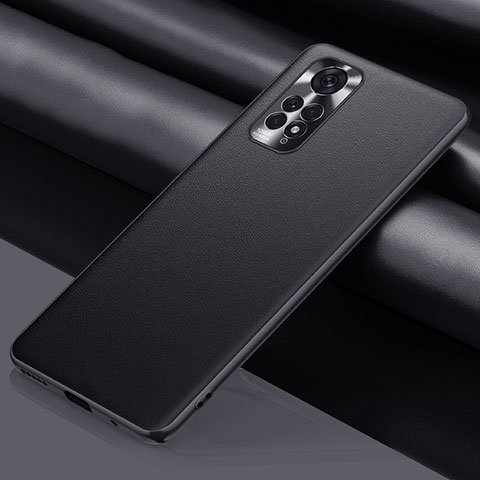 Handyhülle Hülle Luxus Leder Schutzhülle QK1 für Xiaomi Redmi Note 11 Pro 4G Schwarz