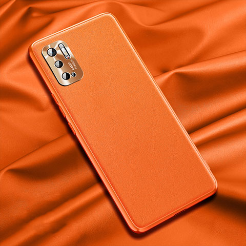 Handyhülle Hülle Luxus Leder Schutzhülle QK1 für Xiaomi Redmi Note 11 SE 5G Orange