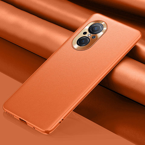 Handyhülle Hülle Luxus Leder Schutzhülle QK2 für Huawei Honor 50 SE 5G Orange