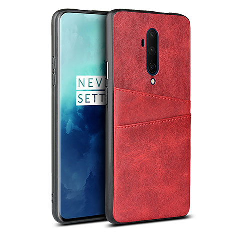 Handyhülle Hülle Luxus Leder Schutzhülle R01 für OnePlus 7T Pro Rot