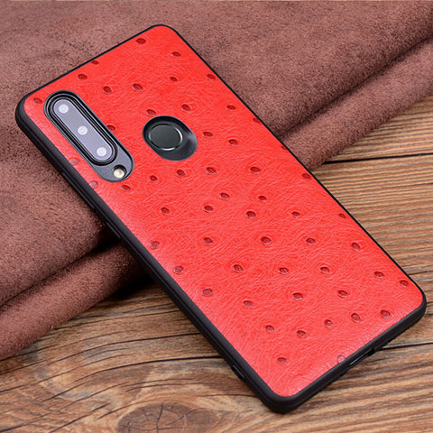 Handyhülle Hülle Luxus Leder Schutzhülle R02 für Huawei Honor 20E Rot