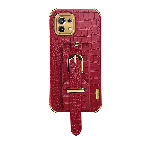 Handyhülle Hülle Luxus Leder Schutzhülle R02 für Xiaomi Mi 11 Lite 4G Rot