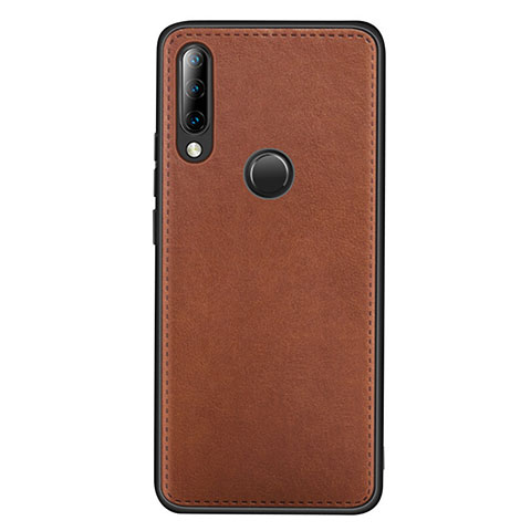 Handyhülle Hülle Luxus Leder Schutzhülle R03 für Huawei P30 Lite New Edition Braun