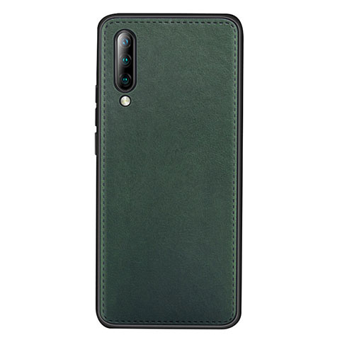 Handyhülle Hülle Luxus Leder Schutzhülle R03 für Xiaomi Mi A3 Grün