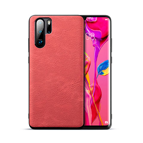 Handyhülle Hülle Luxus Leder Schutzhülle R04 für Huawei P30 Pro New Edition Rot