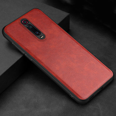 Handyhülle Hülle Luxus Leder Schutzhülle R04 für Xiaomi Mi 9T Rot