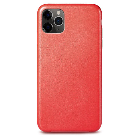 Handyhülle Hülle Luxus Leder Schutzhülle R05 für Apple iPhone 11 Pro Max Rot