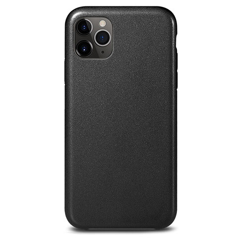 Handyhülle Hülle Luxus Leder Schutzhülle R05 für Apple iPhone 11 Pro Max Schwarz