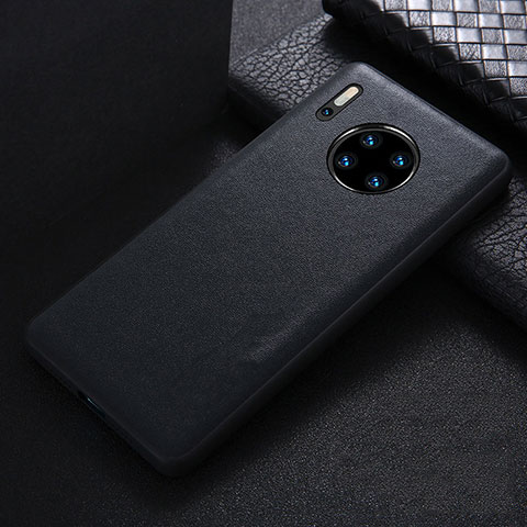 Handyhülle Hülle Luxus Leder Schutzhülle R05 für Huawei Mate 30 Schwarz