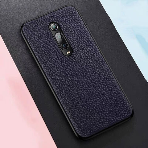 Handyhülle Hülle Luxus Leder Schutzhülle R05 für Xiaomi Redmi K20 Blau