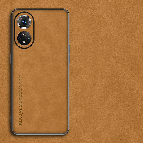 Handyhülle Hülle Luxus Leder Schutzhülle S01 für Huawei Honor 50 Pro 5G Orange