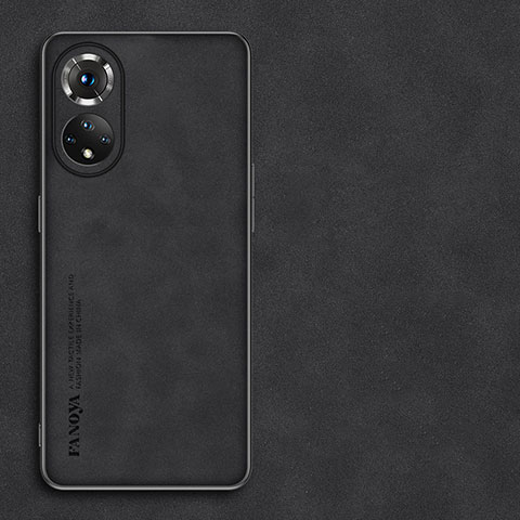 Handyhülle Hülle Luxus Leder Schutzhülle S01 für Huawei Honor 50 Pro 5G Schwarz