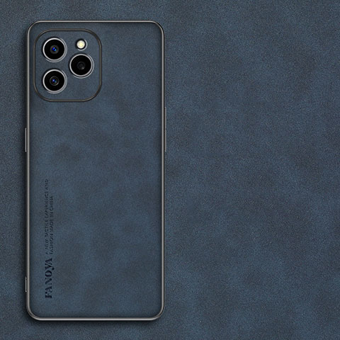 Handyhülle Hülle Luxus Leder Schutzhülle S01 für Huawei Honor 60 SE 5G Blau