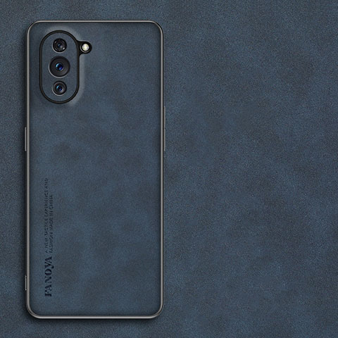 Handyhülle Hülle Luxus Leder Schutzhülle S01 für Huawei Nova 10 Pro Blau