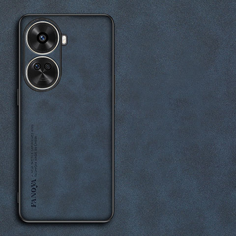 Handyhülle Hülle Luxus Leder Schutzhülle S01 für Huawei Nova 11 SE Blau