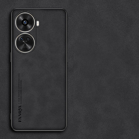 Handyhülle Hülle Luxus Leder Schutzhülle S01 für Huawei Nova 11 SE Schwarz