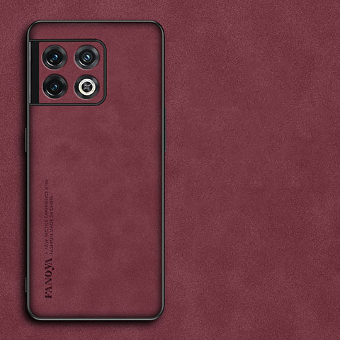 Handyhülle Hülle Luxus Leder Schutzhülle S01 für OnePlus 10 Pro 5G Rot