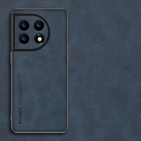 Handyhülle Hülle Luxus Leder Schutzhülle S01 für OnePlus 11 5G Blau