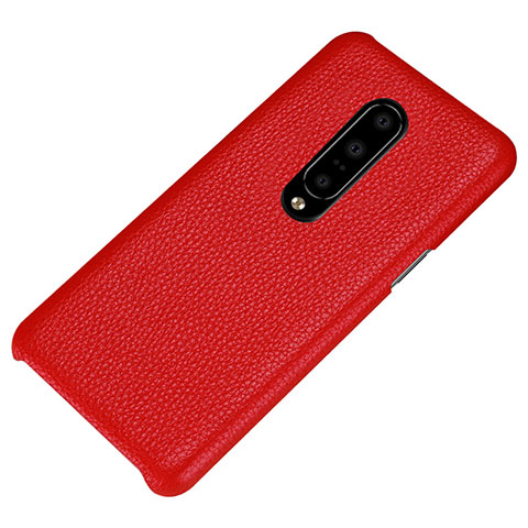 Handyhülle Hülle Luxus Leder Schutzhülle S01 für OnePlus 7 Pro Rot