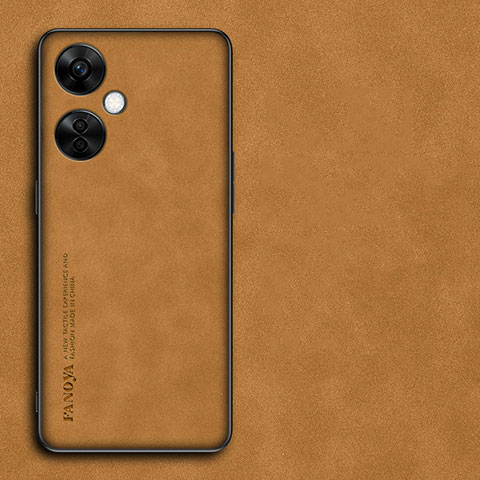 Handyhülle Hülle Luxus Leder Schutzhülle S01 für OnePlus Nord CE 3 Lite 5G Orange