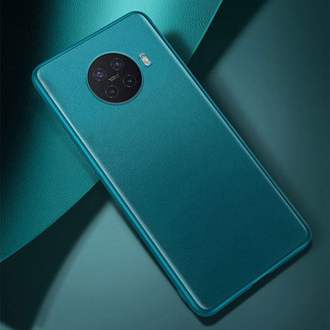 Handyhülle Hülle Luxus Leder Schutzhülle S01 für Oppo Ace2 Cyan