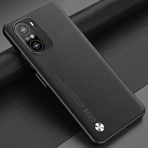 Handyhülle Hülle Luxus Leder Schutzhülle S01 für Xiaomi Mi 11i 5G Schwarz