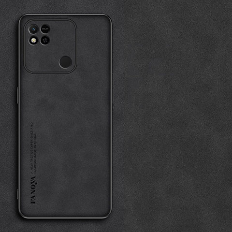 Handyhülle Hülle Luxus Leder Schutzhülle S01 für Xiaomi POCO C31 Schwarz