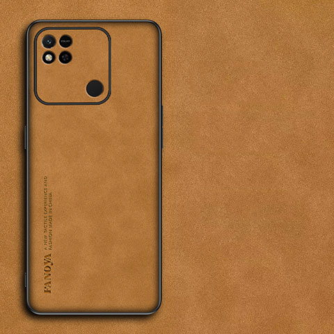 Handyhülle Hülle Luxus Leder Schutzhülle S01 für Xiaomi Redmi 9 Activ Braun