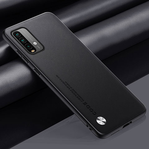 Handyhülle Hülle Luxus Leder Schutzhülle S01 für Xiaomi Redmi 9 Power Schwarz