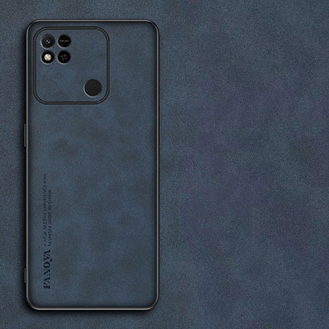 Handyhülle Hülle Luxus Leder Schutzhülle S01 für Xiaomi Redmi 9C Blau