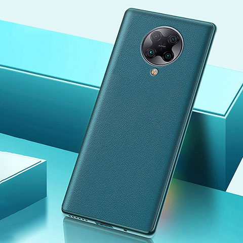 Handyhülle Hülle Luxus Leder Schutzhülle S01 für Xiaomi Redmi K30 Pro Zoom Grün