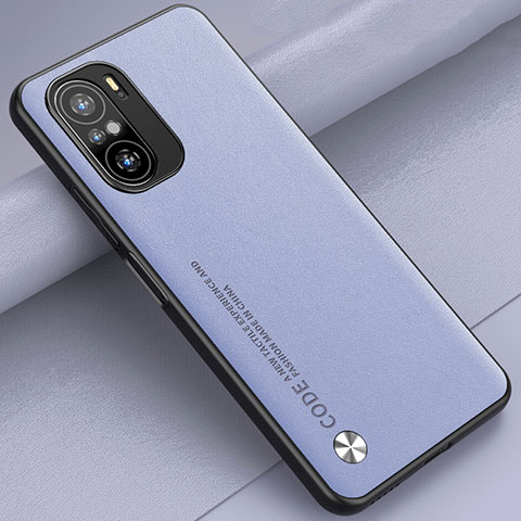 Handyhülle Hülle Luxus Leder Schutzhülle S01 für Xiaomi Redmi K40 Pro+ Plus 5G Helles Lila