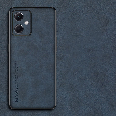 Handyhülle Hülle Luxus Leder Schutzhülle S01 für Xiaomi Redmi Note 12R Pro 5G Blau