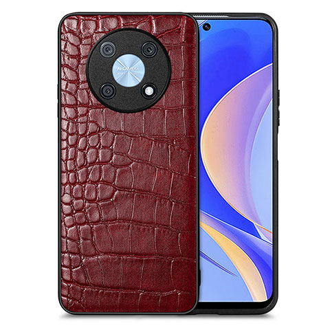 Handyhülle Hülle Luxus Leder Schutzhülle S01D für Huawei Enjoy 50 Pro Rot