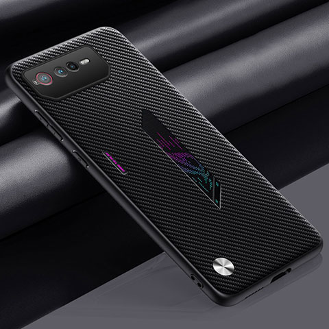 Handyhülle Hülle Luxus Leder Schutzhülle S02 für Asus ROG Phone 6 Pro Dunkelgrau