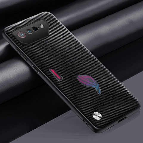 Handyhülle Hülle Luxus Leder Schutzhülle S02 für Asus ROG Phone 7 Dunkelgrau