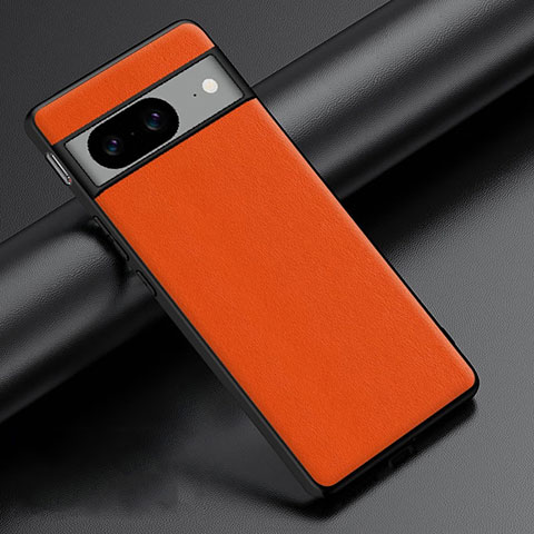 Handyhülle Hülle Luxus Leder Schutzhülle S02 für Google Pixel 8 5G Orange