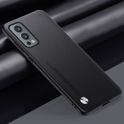 Handyhülle Hülle Luxus Leder Schutzhülle S02 für OnePlus Nord 2 5G Schwarz