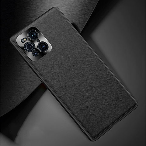 Handyhülle Hülle Luxus Leder Schutzhülle S02 für Oppo Find X3 Pro 5G Schwarz