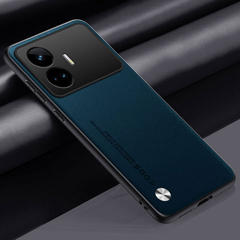 Handyhülle Hülle Luxus Leder Schutzhülle S02 für Realme GT Neo5 SE 5G Cyan